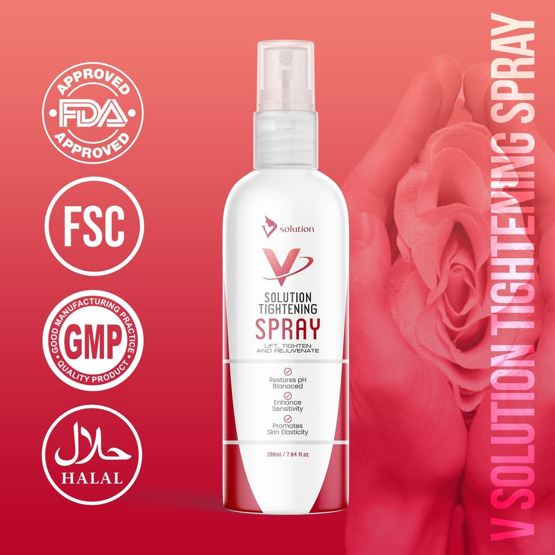 V-Tight - All Natural Instant Vaginal Tightening Spray